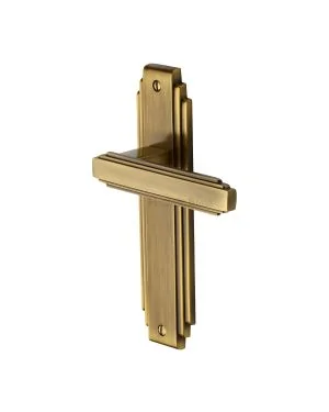 Heritage Brass Door Handle Lever Latch Astoria Design Antique finish