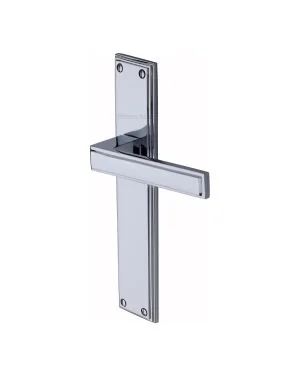 Heritage Brass Atlantis Long Lever Latch Polished Chrome finish