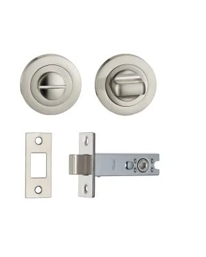 Elara Handle Latch Pack - Pearlescent Nickel - Essential Door Pack