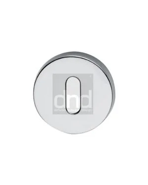 52mm Round Euro Profile Escutcheon&nbsp; - Polished Chrome