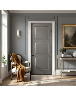 Belgravia Grey Fire Door (FD30) (Bespoke)