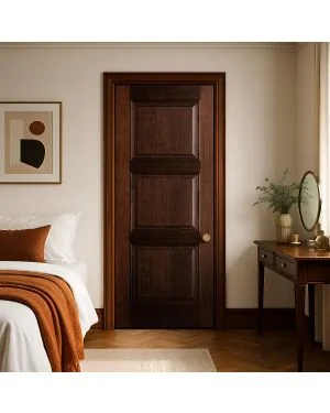 Belgravia Walnut Pre-Finished Fire Door (FD30) (Bespoke)