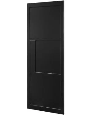 Bergen Black Fire Door (FD30 - Made to Measure)