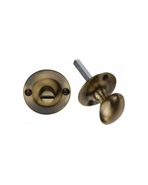 Heritage Brass Bolt for Privacy in Bathroom or Bedroom Doors Antique finish