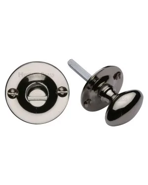 Heritage Brass Bolt for Privacy in Bathroom or Bedroom Doors Polished Nickel finish
