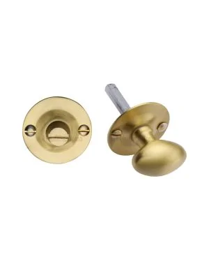 Heritage Brass Bolt for Privacy in Bathroom or Bedroom Doors Satin Brass finish