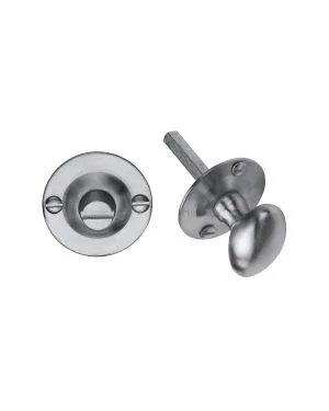 Heritage Brass Bolt for Privacy in Bathroom or Bedroom Doors Satin Chrome finish