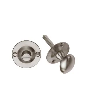 Heritage Brass Bolt for Privacy in Bathroom or Bedroom Doors Satin Nickel finish