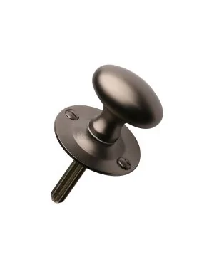 Heritage Brass Thumbturn w/o Bolt for Bathroom or Bedroom Doors Matt Bronze finish
