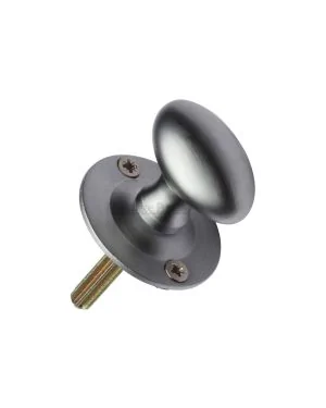 Heritage Brass Thumbturn w/o Bolt for Bathroom or Bedroom Doors Satin Chrome finish