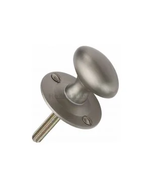 Heritage Brass Thumbturn w/o Bolt for Bathroom or Bedroom Doors Satin Nickel finish