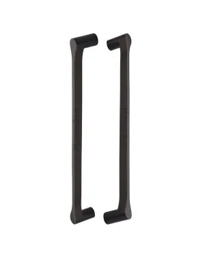 Heritage Brass Back to Back Door Pull Handle Gio Design 484mm Matt Bronze Finish