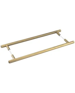 Belgrave Back To Back Pull Handle - Antique Brass