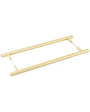Belgrave Back To Back Pull Handle - Satin Brass