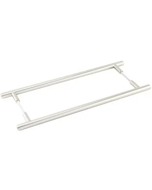 Belgrave Back To Back Pull Handle - Satin Nickel