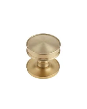 Berkeley Mortice Knob - Satin Brass