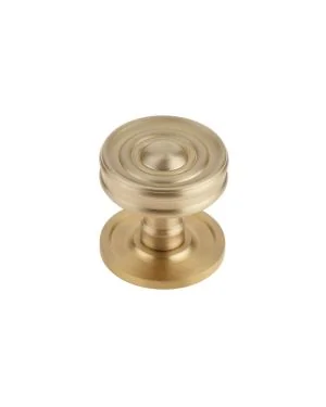 Bloomsbury Mortice Knob - Satin Brass