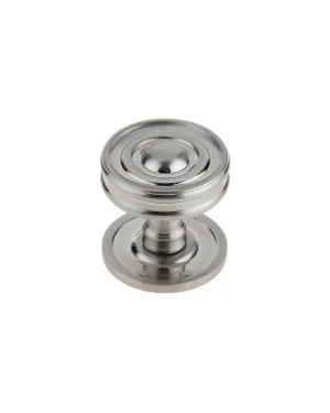Bloomsbury Mortice Knob - Satin Nickel