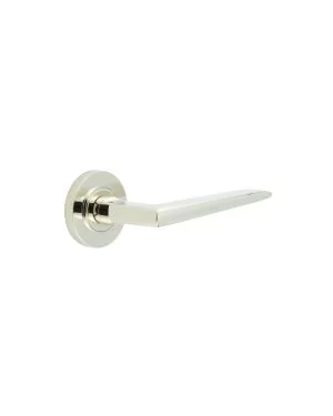 Mayfair Lever On Rose - Polished Nickel