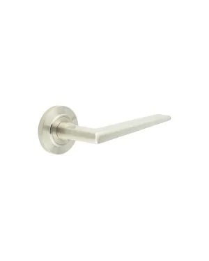 Mayfair Lever On Rose - Satin Nickel