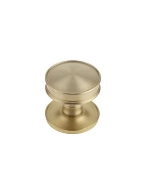 Berkeley Cupboard Knob - Satin Brass