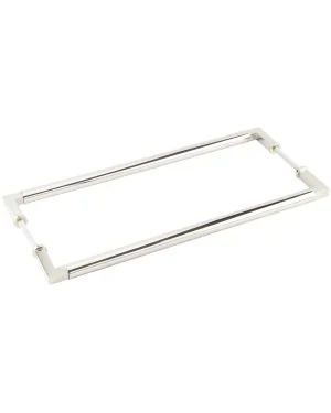 Westminster Back To Back Pull Handle - Polished Nickel