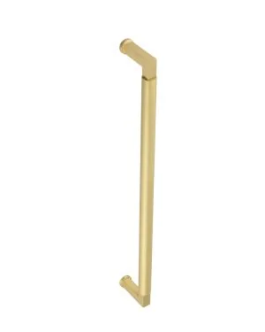 Westminster Bolt Through Pull Handle - Satin Brass