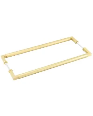 Westminster Back To Back Pull Handle - Satin Brass