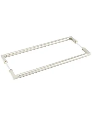 Westminster Back To Back Pull Handle - Satin Nickel