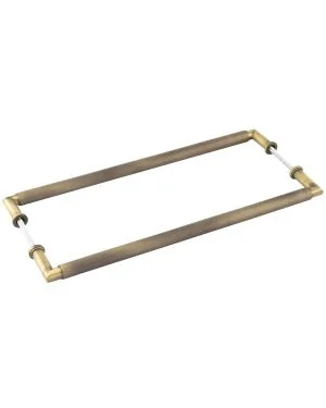 Piccadilly Back To Back Pull Handle - Antique Brass