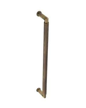 Piccadilly Bolt Through Pull Handle - Antique Brass