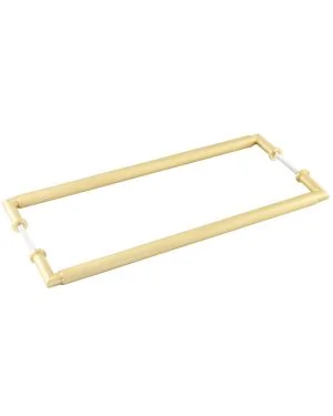 Piccadilly Back To Back Pull Handle - Satin Brass