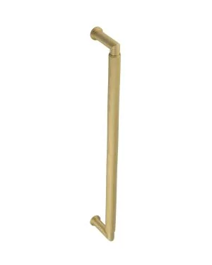 Piccadilly Bolt Through Pull Handle - Satin Brass
