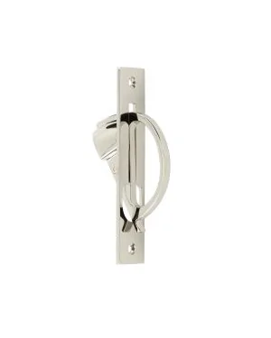 Burlington Sliding Door Edge Pull - Polished Nickel