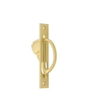 Burlington Sliding Door Edge Pull - Satin Brass