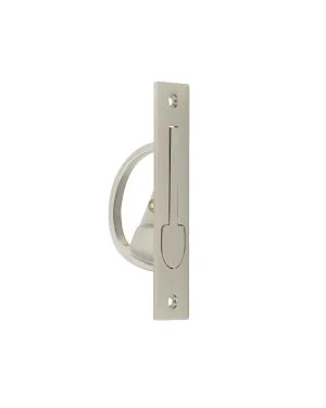 Burlington Sliding Door Edge Pull - Satin Nickel