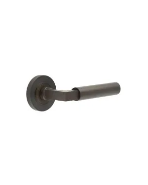 Westminster Lever On Rose - Dark Bronze