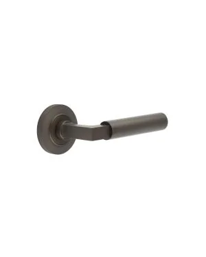 Westminster Lever On Rose - Dark Bronze