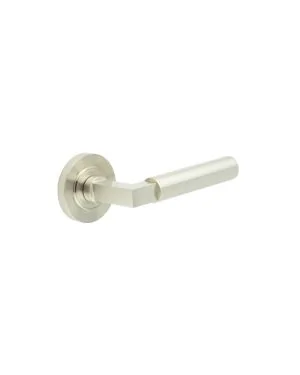 Westminster Lever On Rose - Satin Nickel