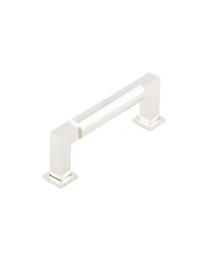 Westminster Cabinet Handle - Polished Nickel