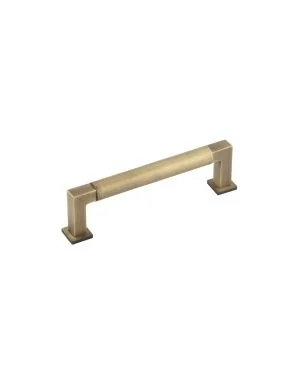 Westminster Cabinet Handle - Antique Brass