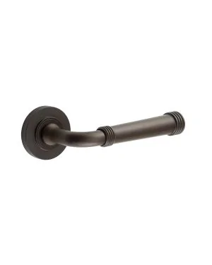 Highgate Lever On Rose - Dark Bronze