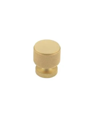 Piccadilly Cupboard Knob - Satin Brass