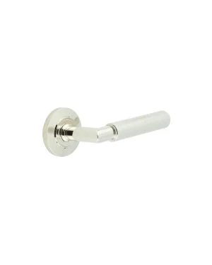 Piccadilly Lever On Rose - Polished Nickel