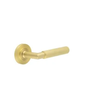 Piccadilly Lever On Rose - Satin Brass