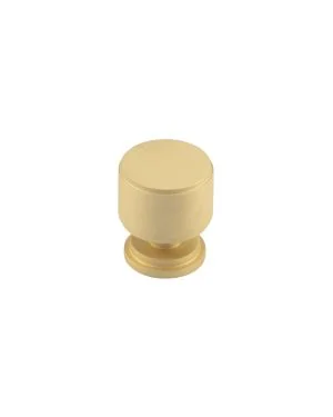 Belgrave Cupboard Knob - Satin Brass