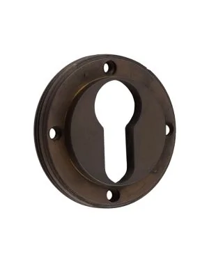 Euro Escutcheon - Dark Bronze