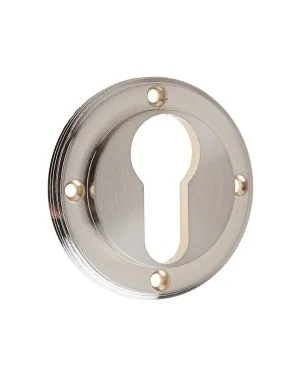 Euro Escutcheon - Satin Nickel