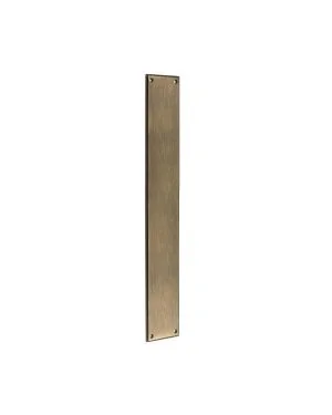 Burlington Finger Plate - Antique Brass