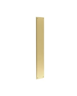 Burlington Finger Plate - Satin Brass